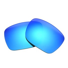 Interchangeable Polarized Lenses Lens Shades Replacement For Oakley Holbrook Sunglasses Eye Glasses Frames (Ice Blue)