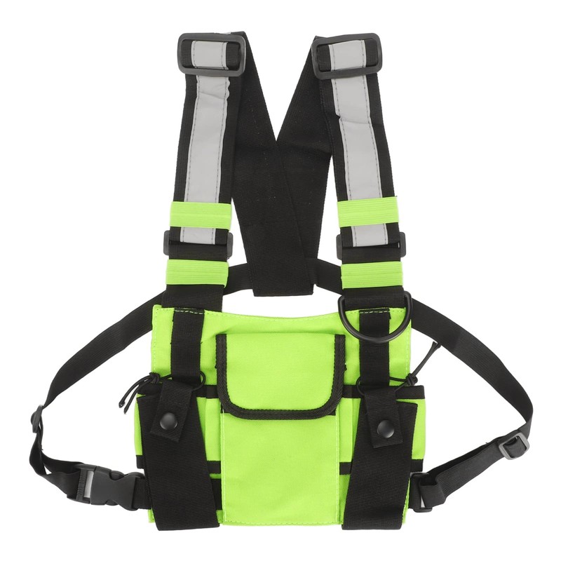 Yoidesu Universal Radio Chest Harness Bag, Chest Front Pack Pouch