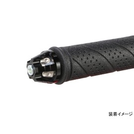 Kitaco 506-1300250 Union Bar End Cap, Black, Monkey 125 (JB02)