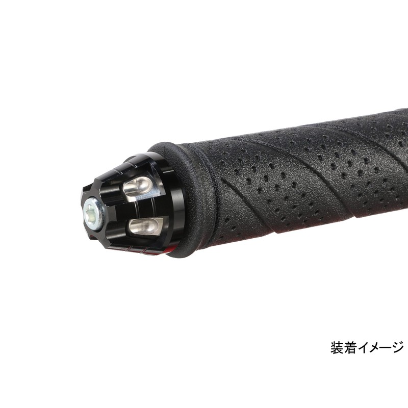 Kitaco 506-1300250 Union Bar End Cap, Black, Monkey 125 (JB02)