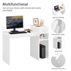 Yaheetech Home Office Computer Desk with Storage Drawer & Monitor