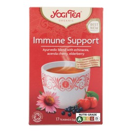 Yogi Tea Immune Support Organic Herbal Tea, 17 x 2g