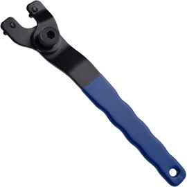 uncakil Adjustable Angle Grinder Spanner Wrench Universal CTool Small Pin Spanner Wrench,Locknut,Pocket Door Suitable for 4 ",5", 6 ",7" and 9" Electric Angle Grinders(Blue)