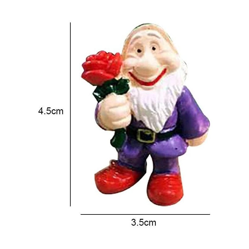 NIWWIN Drunk Garden Gnomes 4 Pieces, Garden Gnome Elf Statue,