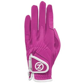 Zero Friction Ladies Cabretta Elite Golf Glove, Left Hand, Pink, One Size