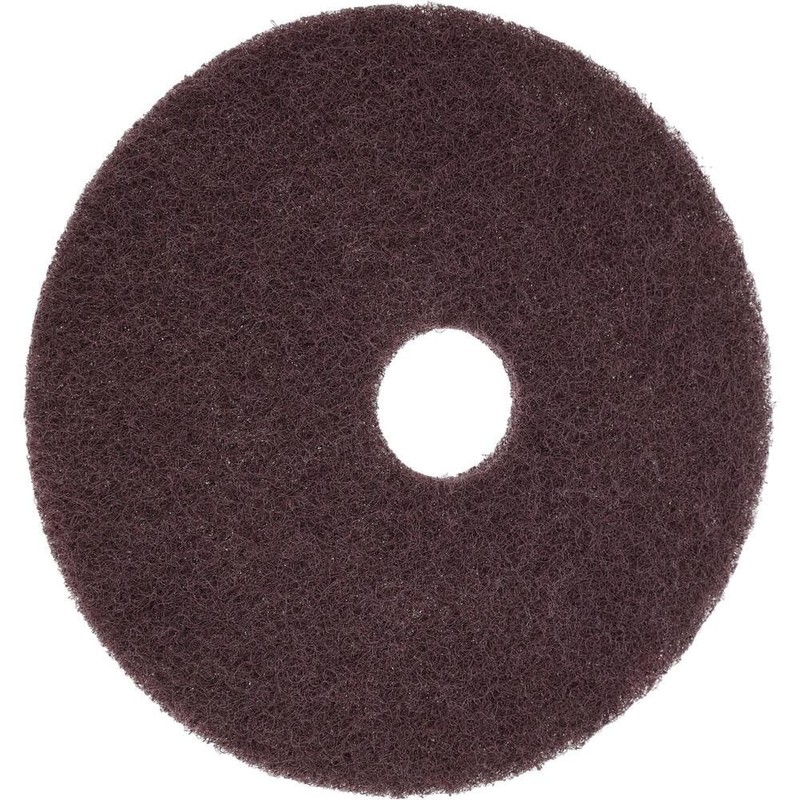 PRO SOURCE Maroon Extra Heavy Duty Floor Stripping Pads: 5