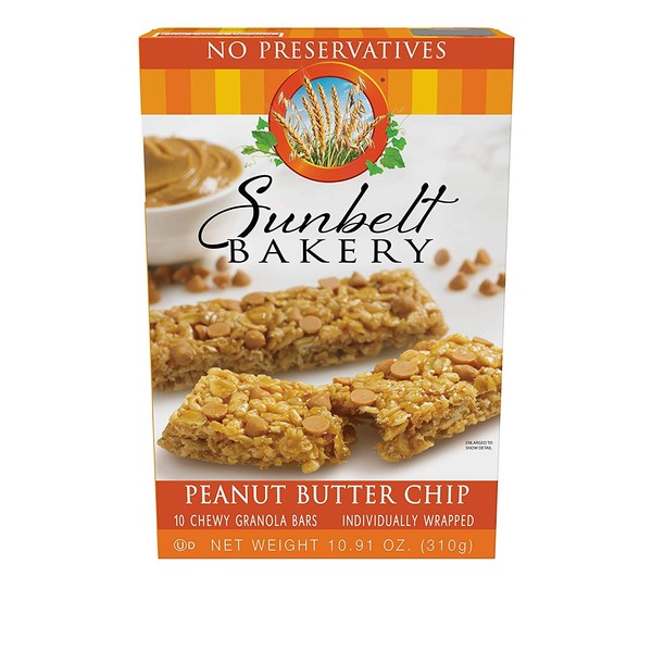 Sunbelt Bakery Sunbelt Bakery Peanut Butter Chip Chewy Granola Bars,