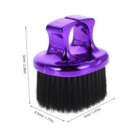 Baluue Hair Brush Cleaning Tool Slick Back Brush for Men Beard Care Soft Bristle Salon