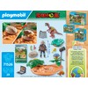 PLAYMOBIL Dinos 71526 Stegosaurus Nest with Egg Thief, Protection of