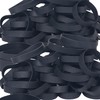 Foshine Tactical Rubber Bands Size #84,Elastic Band Black 50Pcs Heavy