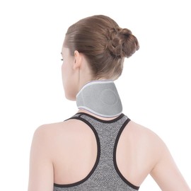 Neck Warmer, Self-Warming Neck Bandage, Magnetic Neck Brace, Neck Support, Adjustable Neck Warmer with Two Types of Cushion, Neck Heat Therapy, Self-Heating Neck Pillow for Neck Pain Relaxing