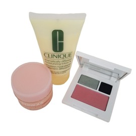 CLINIQUE LOT Dramatically Different Lotion Moisture Surge Eyeshadow Travel Size