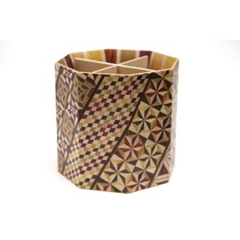 Parking Shogo Octagonal Pen Holder (Large) Parking Craft Hogane Maruyama Bussan