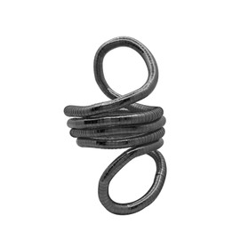 HTH Bendable Snake Necklace Flexible Adjustable Snake Choker Necklace Bracelet Accessories (Black)