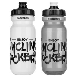 ROCKBROS 2 Packs of BPA Free Leak Proof Sports Water Bottle 20oz/25oz Multiple Sizes Squeeze Bottles with Dust Proof Cap Durable for Gym Cycling Travel Sports Outdoors School