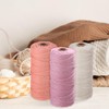 TEHAUX Yarn Cotton 3 Skeins Set Ideal for Beginner Crocheting