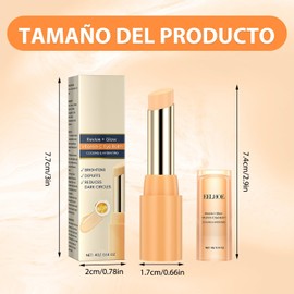 3pcs Crema En Barra Con Vitamina C Para El Contorno De Ojos，Unidades De Bálsamo Para Ojos Revive Glow，Hidratante Y Reafirmante,Reduce Arrugas, Bolsas Y Ojeras,Stick Facial Nutritivo，Apto Para Todo Tipo De Piel