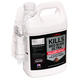 JT Eaton Kills Bedbugs Ultra 218-W1G Bed Bug Killer Ultra, Non-Staining Water Based Insect Spray for Indoors (1 gal)