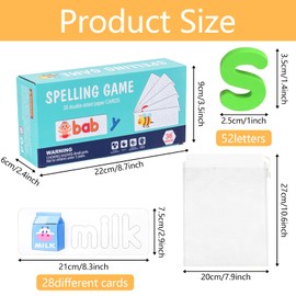 Spielzeug ab 3 4 5 6 7 8 Jahre Mädchen, Buchstaben Lernen Lernspiele ab 3-8 Jahre Kinderspielzeug Steckpuzzle Holz Montessori Spielzeug ab 3-8 Jahre Junge Mädchen Einschulung Geschenk