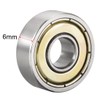 sourcing map 607ZZ Ball Bearings Double Shield 7 mm x