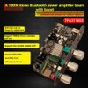 Peakloong 2pcs -1001U 100W Mono High Power Amplifiers with Bluetooth