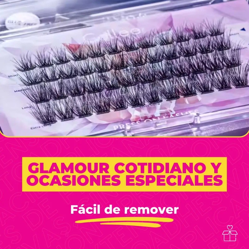 Extensiones De Pestañas Gollee No Necesitan Pegamento Lashes