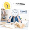 CIYODO 2pcs Student Clock Clock Tool for Learning Creative Design