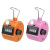PATIKIL Clicker Counter, 2 Pcs 4 Digit Mechanical Handheld Tally