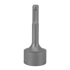Mumusuki Steel Ground Rod Driver, Time Saving SDS Plus Hammer Drill Attachment Universal Easy Installation Forged Steel Fence Post Tool (21mm)
