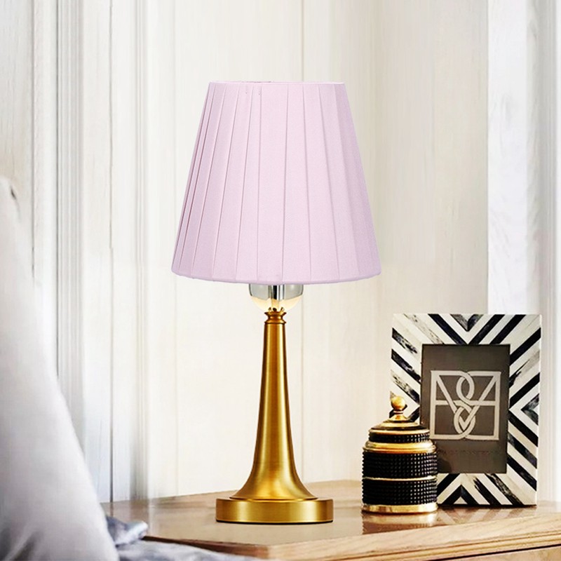 6pcs Chandelier Cloth Lampshade Wall Lamp Clip On Cover Shades