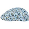 Stetson Texas Allover Fish Flat Cap - Blue Hat -