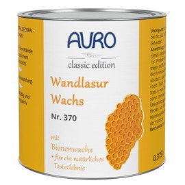 AURO Wall glaze wax, Farblos - Nr. 370-00 - 0,375 liter