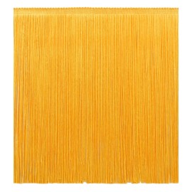 DÉCOPRO Chainette Fringe Trim 8 inch, Style# CF08, Color# FG2 - Canary Gold [27 Yards]