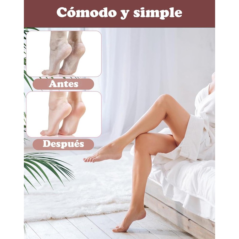 Lima para pies ZCNPIA 4 piezas de acero inoxidable –