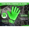 GOALIEX Soccer Goalie Gloves, Football Goalkeeper Gloves for Kids Boys