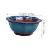 BESPORTBLE Ceramic Orchid Planter Pot Drainage Hole for Succulents Small
