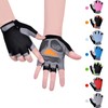 CubePlug Kids Boy Girl Cycling Climing Half Finger Gloves GEL