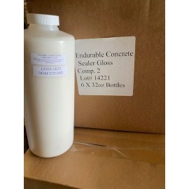 na (6 bottles - 32 oz each) Endurable Concrete Sealer, Gloss, 1.5 gallons total
