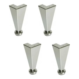 Herrajes Guerrero Pata Para Muebles Salas 15 Cm Paquete De 8 Piezas
