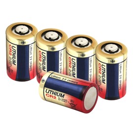 Synergy Digital CR2 Batteries, Compatible with CR15H270 Battery, (Lithium, 3V, 750mAh) Combo-Pack Includes: 5 x CR2 Batteries