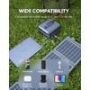 Lumopal Portable Solar Panel, LUMOPAL 40W Foldable Solar Charger with