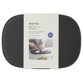 Marna (Marna) Scratch-Resistant Cutting Board M (Elastomer/Non-Slip) Cutting Board Chopping Block Kitchenware Dark Gray K808DGY Marna Basics