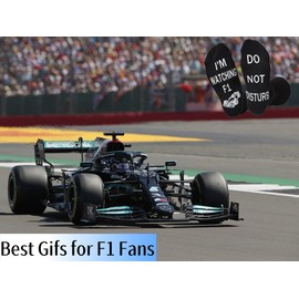 Dekzked Funny F1 Fans Gift Socks Do Not Disturb I'm Watching Mens Birthday Gift For F1 Lovers Racing Car Fans, Black (black 01)