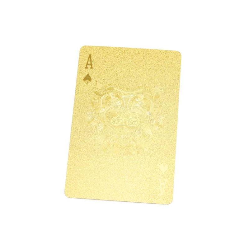 Olive-G Gold Foil Playing Cards for a Rich, Luxury Feel!