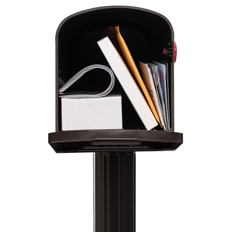 Architectural Mailboxes Harrison Plastic Mailbox and Post Kit, HCPL10VAM, Venetian