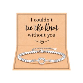 Eryuor Bridesmaid Gifts for Women Wedding Day Bridesmaids Proposal Gifts Bracelet Jewelry