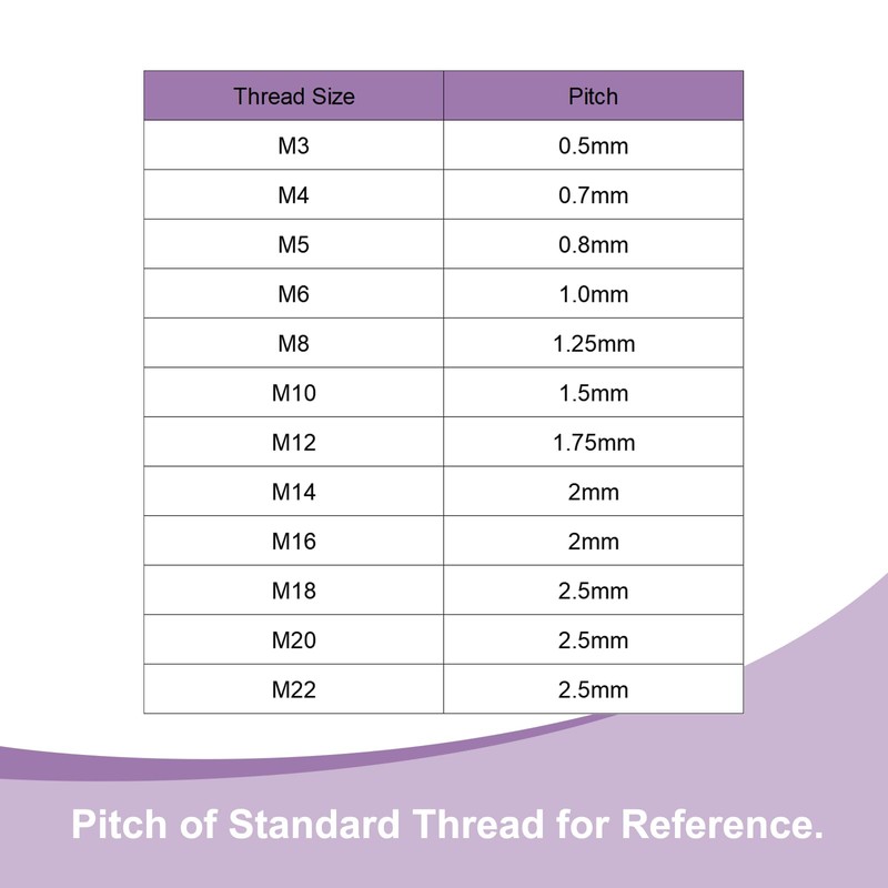 sourcing map 6Pcs M10 x 20mm Star Knobs, Plastic Hex