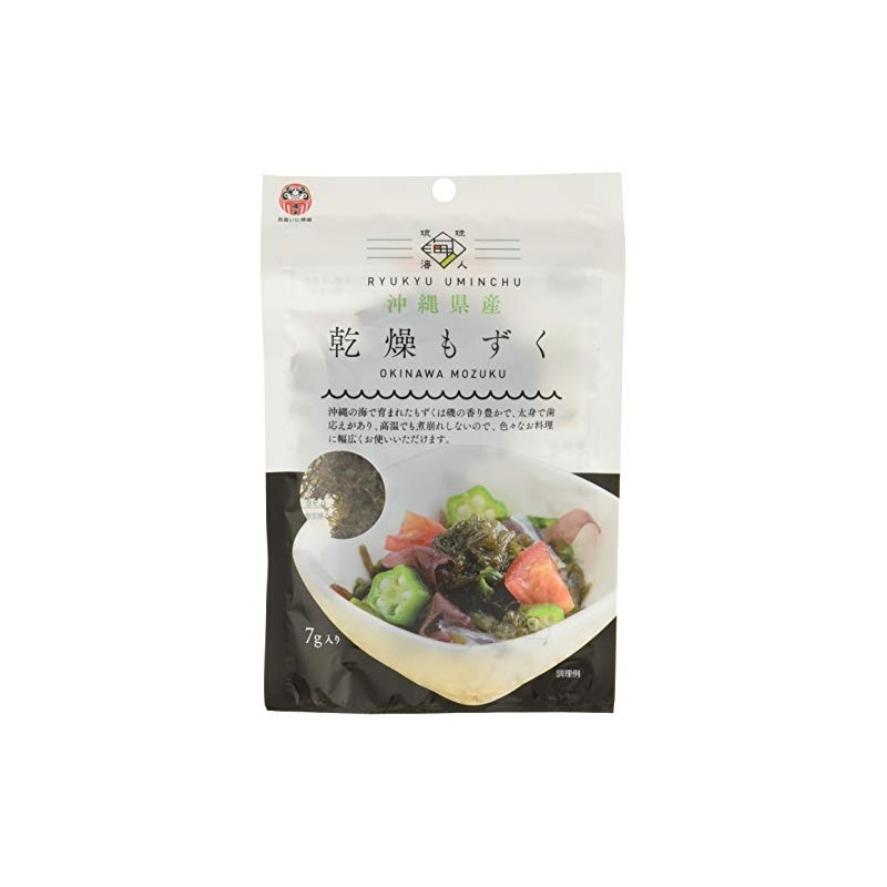 Shimashakaya Dried Mozuku from Okinawa Prefecture x 3 Bags
