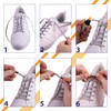 Sulpo Elastic Rubber Shoelaces with Metal Magnetic Fastener - Ties
