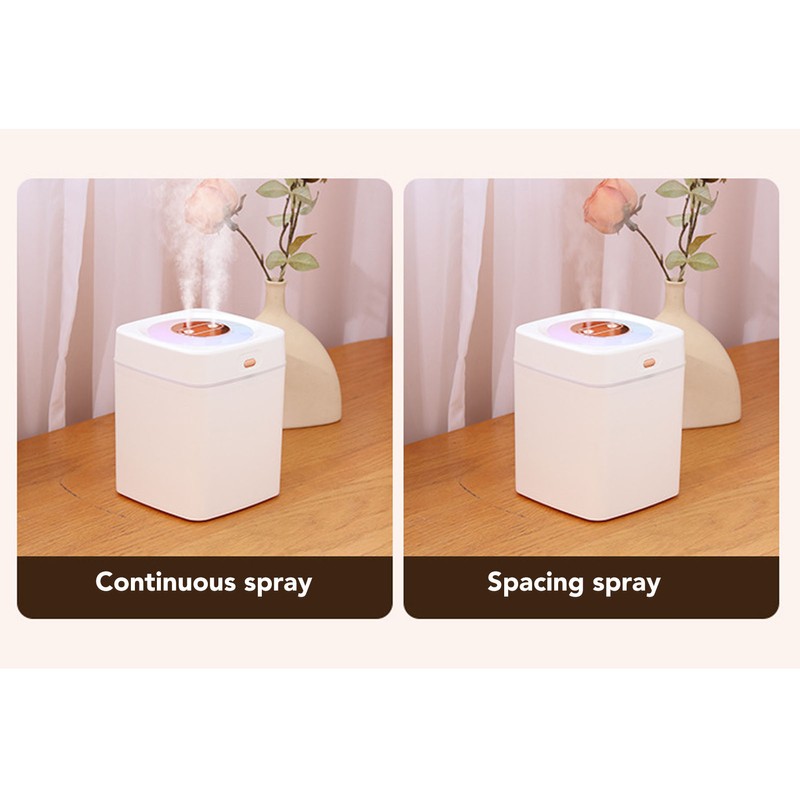 Air Humidifier 3L Large Capacity Dual Spray Essential Oil Aroma